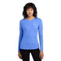 District® Women’s Perfect Blend® CVC Long Sleeve Tee
