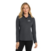 Port Authority® Women's Pinpoint Mesh 1/2-Zip