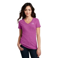 District® Women’s Perfect Blend® CVC V-Neck Tee